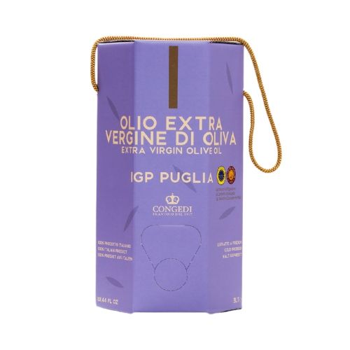 Bag In Box 3  Lt. Olio Extra Vergine di oliva 100% Italiano Estratto a freddo "IGP"