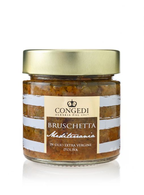 Bruschetta Mediterranea in Olio Extra Vergine di Oliva