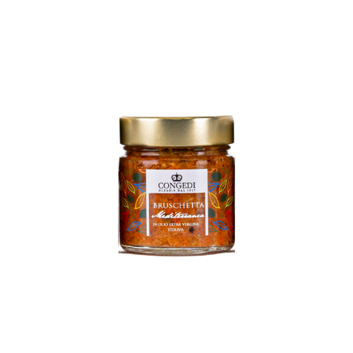 Bruschetta Mediterranea in Olio Extra Vergine di Oliva