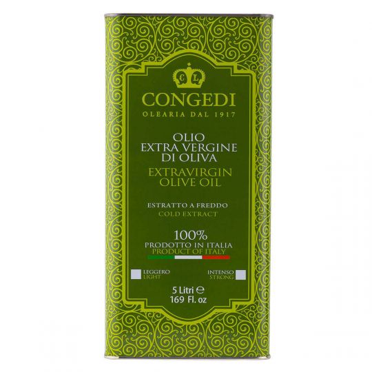 Extra virgin olive oil can - Intense 1 l