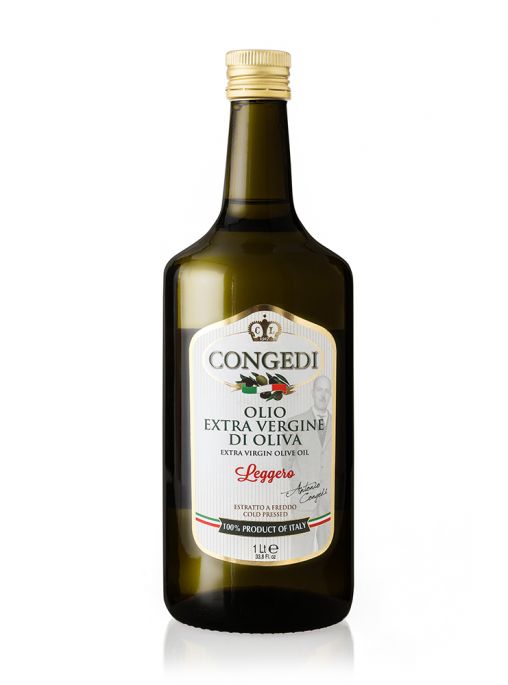 Bottiglia 1lt Olio extra vergine di oliva - Leggero 