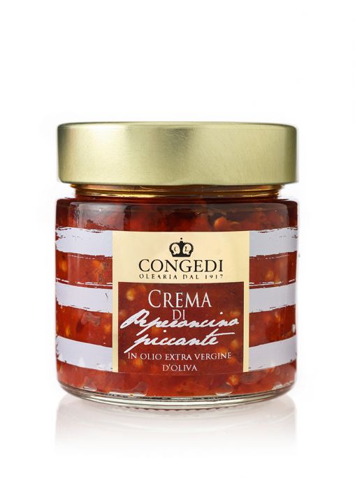 Crema di Peperoncino Piccante in Olio Extra Vergine