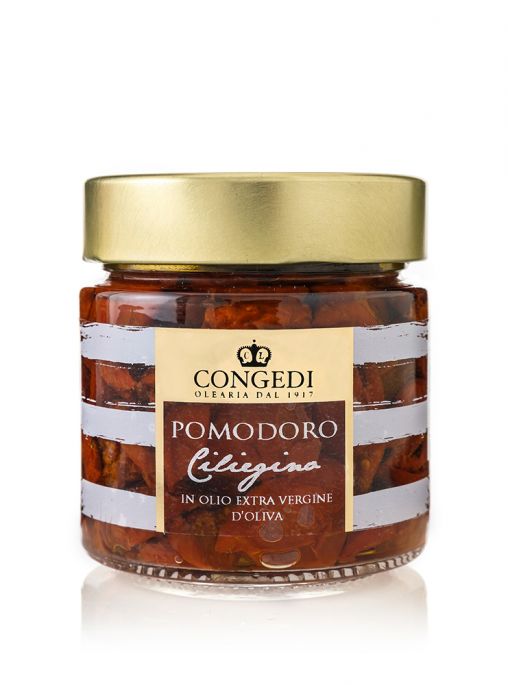 Pomodorini Ciliegini soleggiati in olio extra vergine di oliva